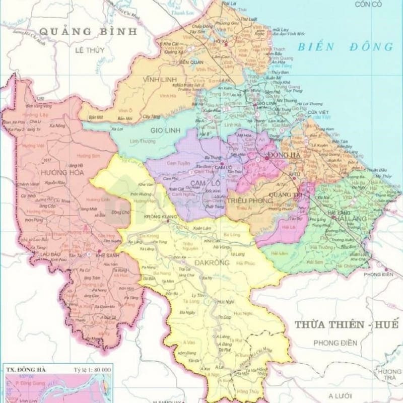  Những loại bản đồ tỉnh Quảng Trị mà bạn nên biết